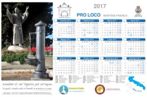 il calendario realizzato dalla Pro Loco